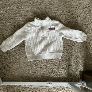 Girls sweater, vineyard, vines